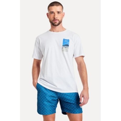 Short Arpoador Estampado Estrela Reserva