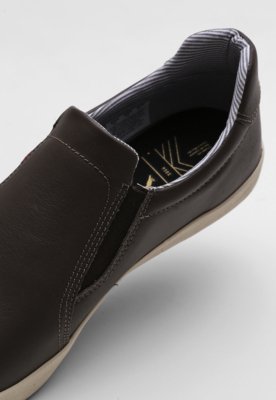 Slip On Reserva Liso Café