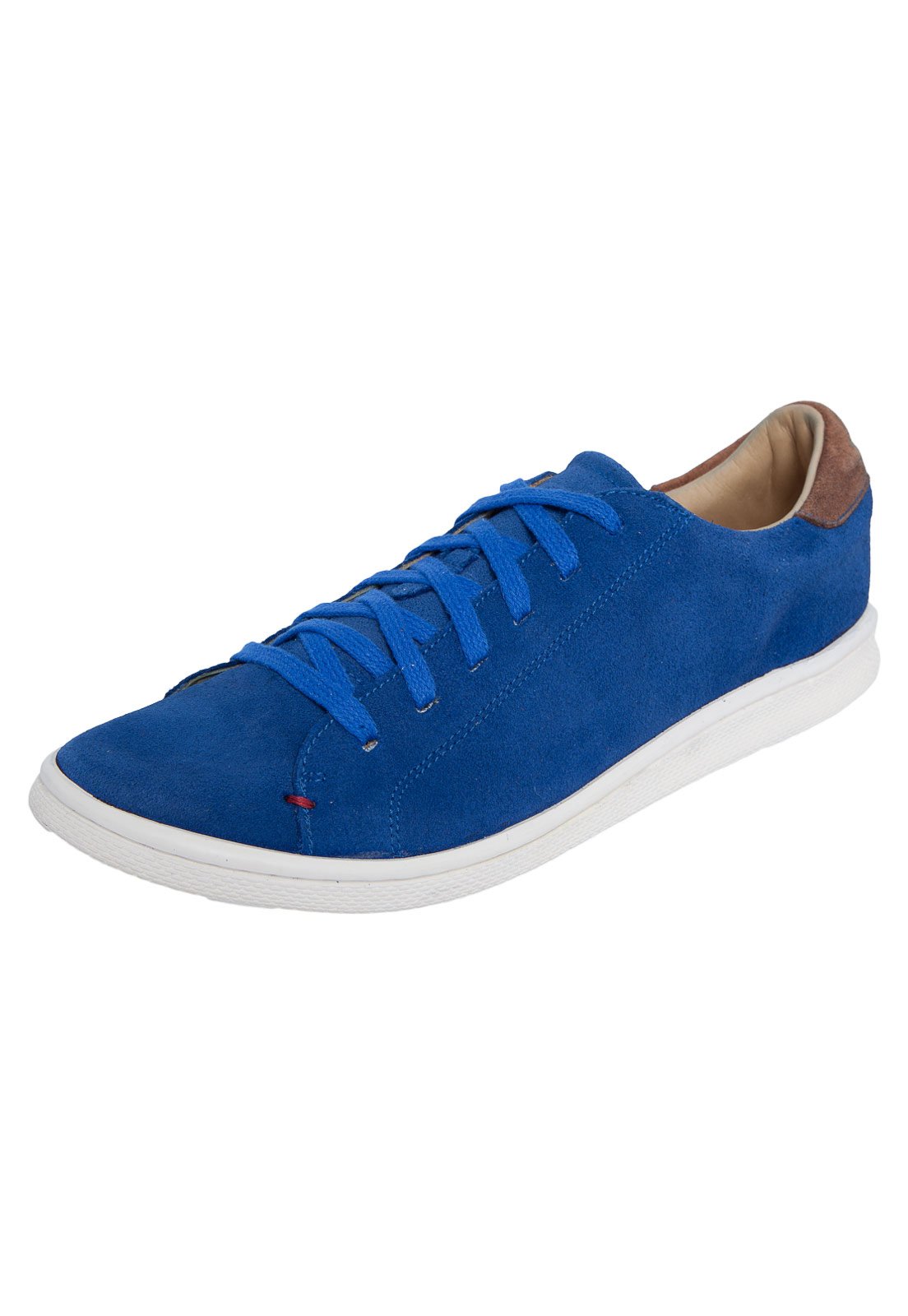 tenis camurça azul