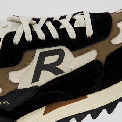 Tênis Reserva R-Brooklyn Preto e Bege