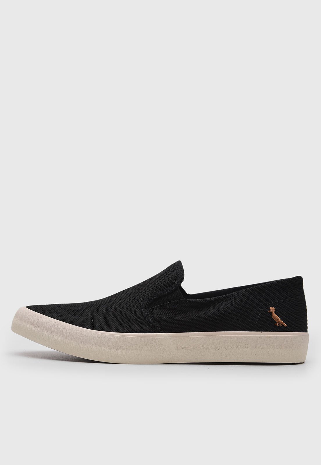 Tênis Slip On Reserva Liso Preto