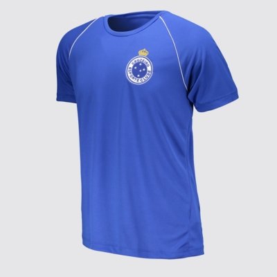 Camisa Cruzeiro Basic Logo Azul