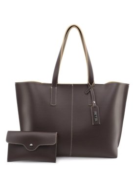 Bolsa Saco Grande com Fechamento em Zíper Alça Resistente Retta