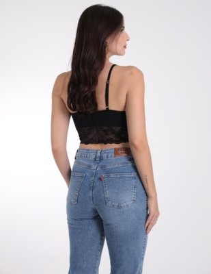 Top Feminino Rendado com Alcinha Regulável Revanche - BL.FEM.0027