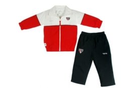 Menor preço em Conjunto Longo Reve D'or Sport Poliamida São Paulo Vermelho