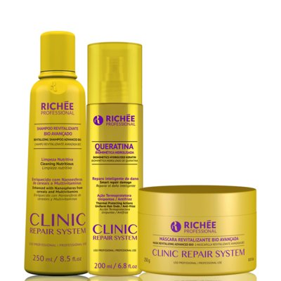 Richée Professional Clinic Repair System Kit Queratina Revitalizante Menor preço em Richée Professional Clinic Repair System Kit Queratina Revitalizante