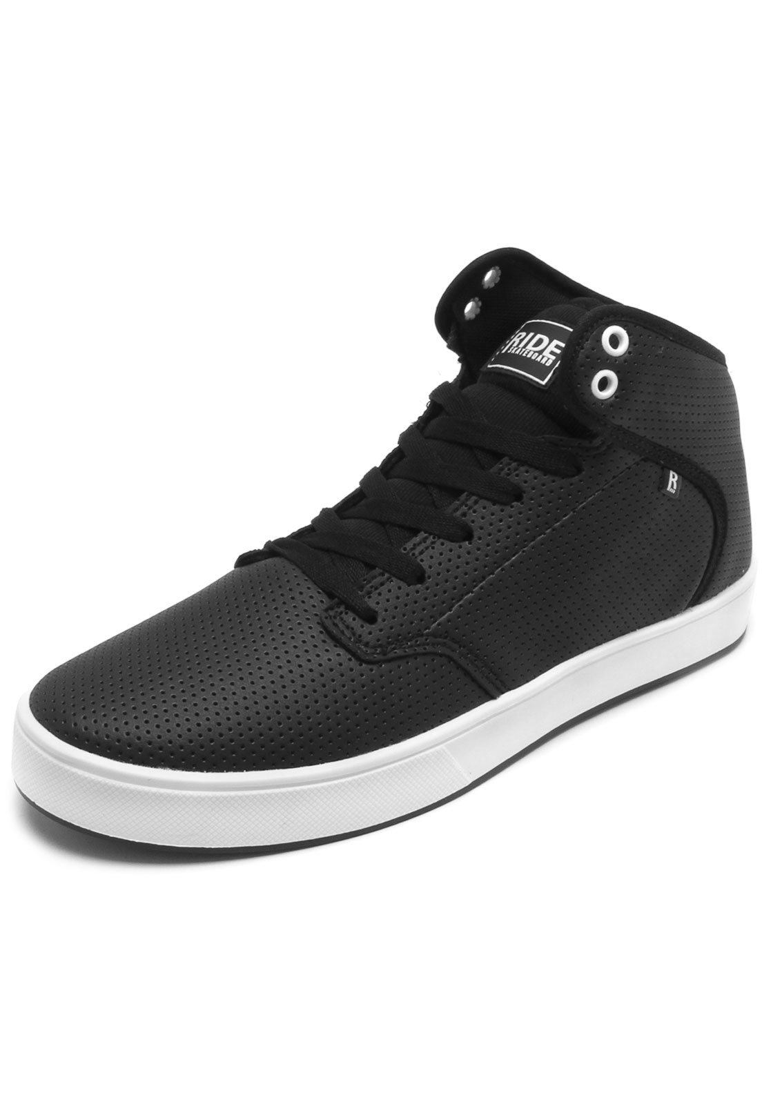 Tenis ride skateboard cheap cano alto