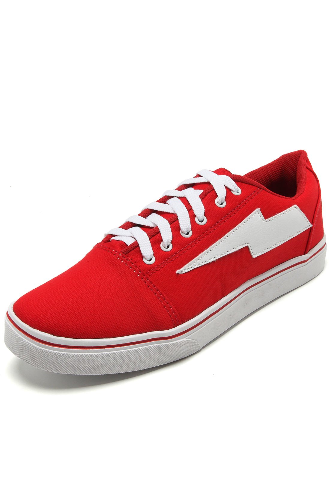 Tenis ride skateboard store vermelho