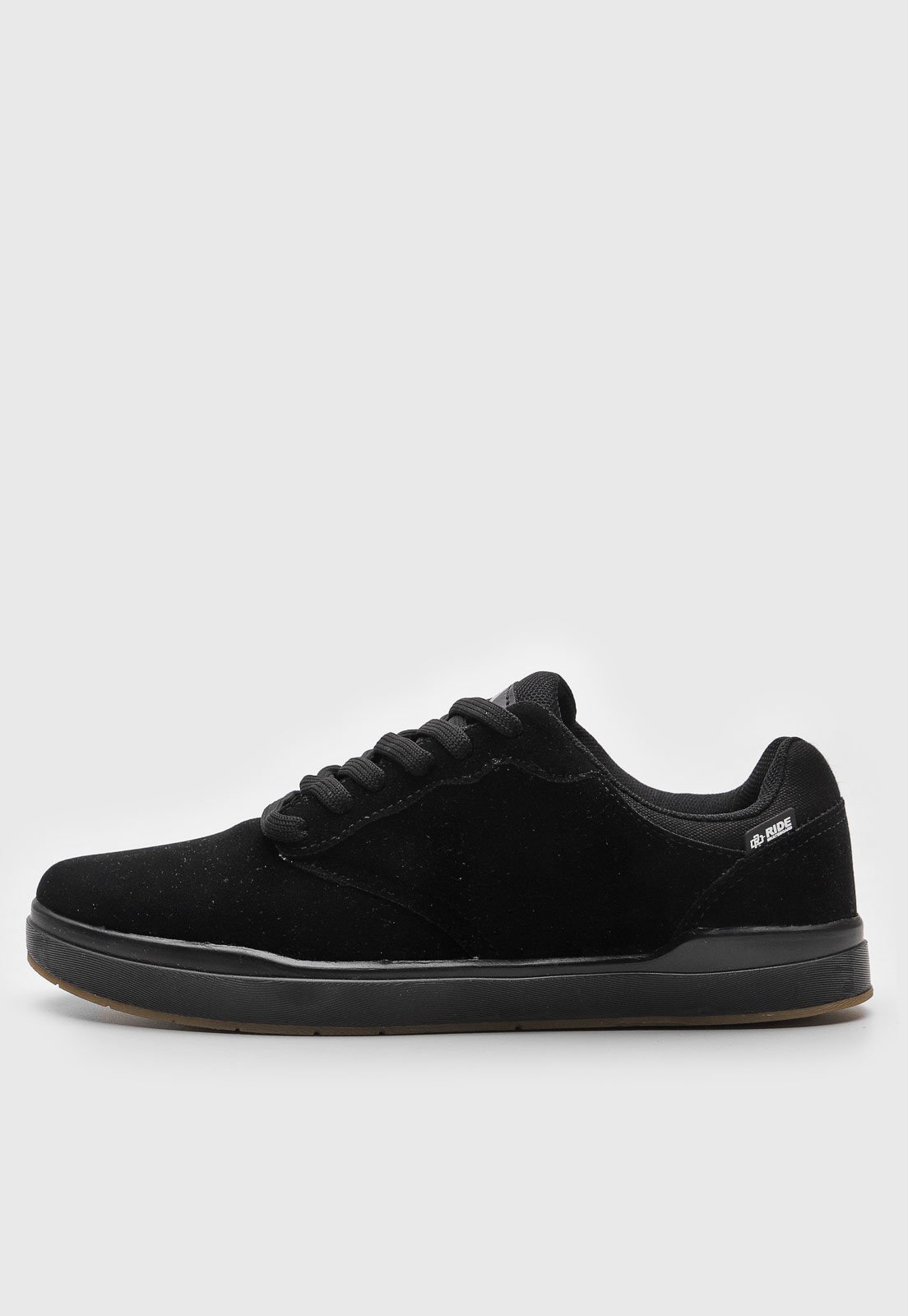 Tênis Ride Skateboard Suede Preto