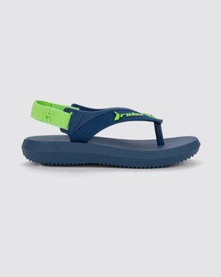 Chinelo Bebê Rider R1 Brasil Azul