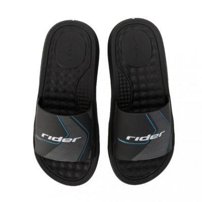 Chinelo Infantil Menino Rider Slide 12223 Rider Preto