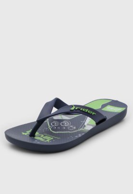 Chinelo Infantil Rider Game Azul Marinho