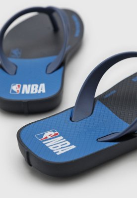 Chinelo Infantil Rider Modelo NBA Azul
