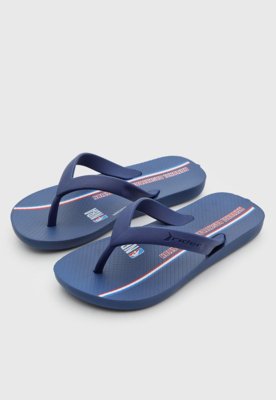 Chinelo Infantil Rider NBA Azul