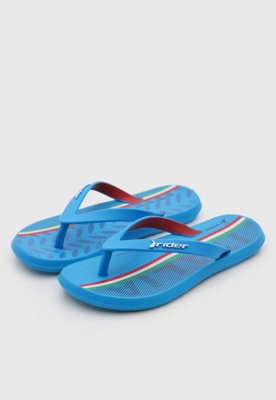 Chinelo Infantil Rider Squadra Azzurra Azul