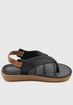 Chinelo Infantil Rider Tira Elástica Preto