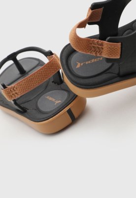 Chinelo Infantil Rider Tira Elástica Preto