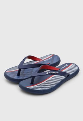 Chinelo Infantil Rider Tiras Azul