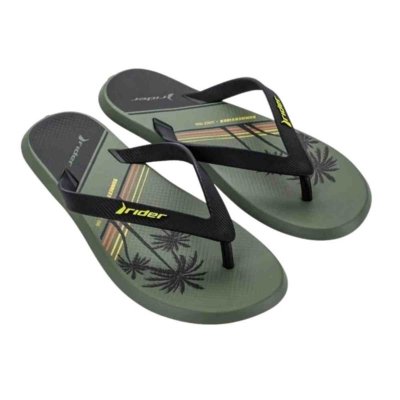 Chinelo Masculino Dedo Rider R1 Style Verde