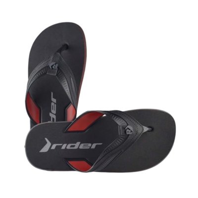 Chinelo Masculino Dedo Rider Rw Plus Preto