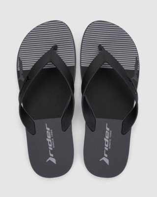 Chinelo Masculino Rider Graphics Grafite