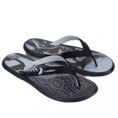 Chinelo Masculino Rider R1 Prime R10 12559 Rider Cinza