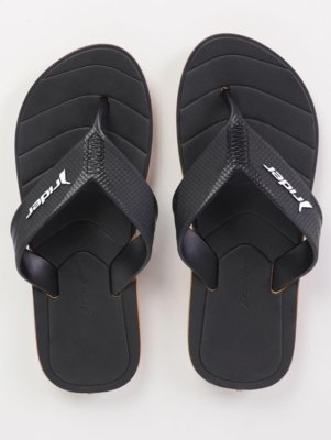 Chinelo Pulse Rider Masculino BEGE/PRETO
