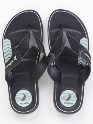 Chinelo Rider Masculino PRETO
