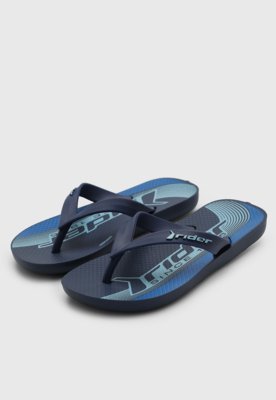 Chinelo Rider Menino Rider Tiras Azul