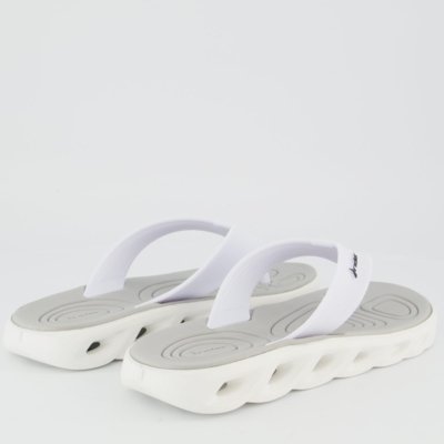 Chinelo Rider R Power Low Cinza e Branco