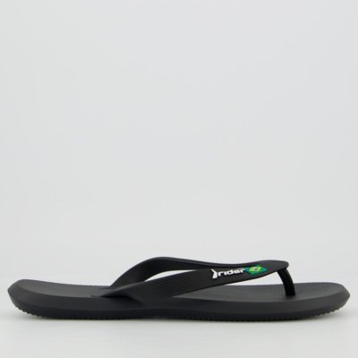 Chinelo Rider R1 Brasil Preto
