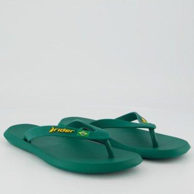 Chinelo Rider R1 Brasil Verde