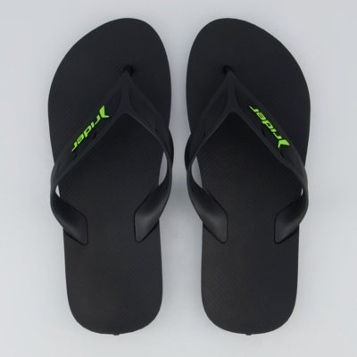 Chinelo Rider Street Preto e Verde