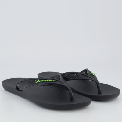 Chinelo Rider Street Preto e Verde