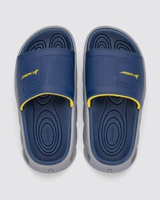 Chinelo Slide Infantil  Rider R Power Cinza