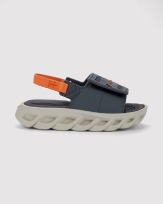Chinelo Slide Infantil Rider R Power Cinza