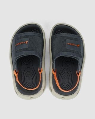 Chinelo Slide Infantil Rider R Power Cinza
