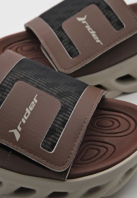 Chinelo Slide Masculino Rider R Power Marrom
