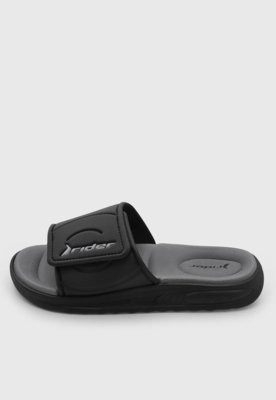 Chinelo Slide Masculino Rider R Soft Plus Preto