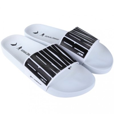 Chinelo Slide Masculino Rider R10 Ronaldinho 12562 Rider Branco