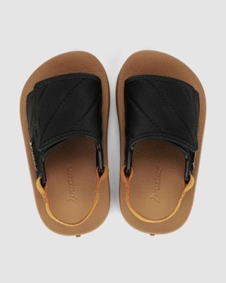 Chinelo Slide Masculino de Bebê Rider Street Bege