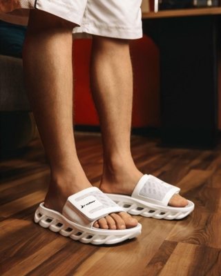 Chinelo Slide R Power Rider Branco
