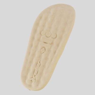 Chinelo Slide Rider Drip Bege