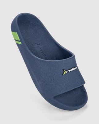 Chinelo Slide Rider Drip II Azul