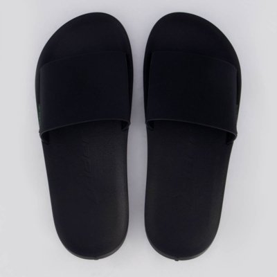 Chinelo Slide Rider Feel Preto e Verde