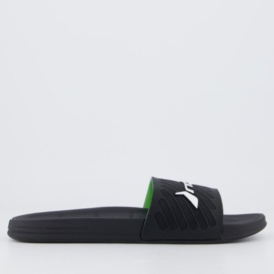 Chinelo Slide Rider Free II Preto e Verde