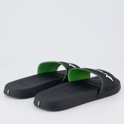 Chinelo Slide Rider Free II Preto e Verde