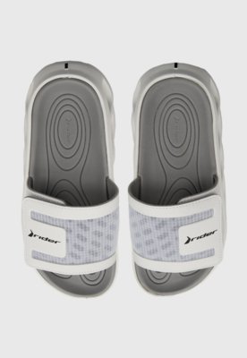 Chinelo Slide Rider Masculino R Power Cinza
