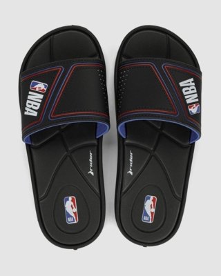 Chinelo Slide Rider Pump NBA III Preto