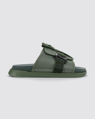 Chinelo Slide Rider R Lock Verde